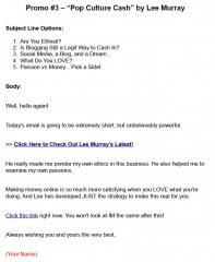 30 MORE Internet Marketing Promo Emails - PLR 30 MORE Internet Marketing Promo Emails - PLR
