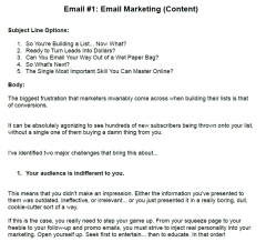 49 Internet Marketing Promo Emails - PLR