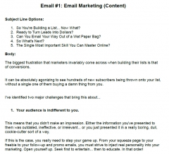 49 Internet Marketing Promo Emails - PLR 49 Internet Marketing Promo Emails - PLR