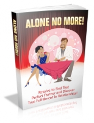 Alone No More Alone No More