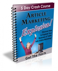 Article Marketing Explosion - PLR Article Marketing Explosion - PLR