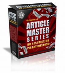 Article Master Series V4 - PLR Article Master Series V4 - PLR