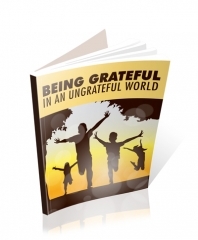 Being Grateful Being Grateful