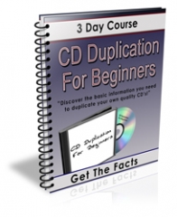 CD Duplication For Beginners - PLR