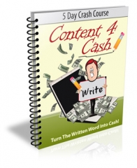 Content 4 Cash PLR Newsletter Content 4 Cash PLR Newsletter