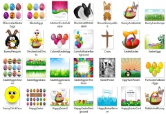 Easter Vector Images - PLR Easter Vector Images - PLR