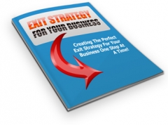 Exit Strategy For Your Business - PLR