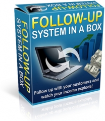 Follow Up System In A Box - PLR - SCGM 5 Follow Up System In A Box - PLR - SCGM 5