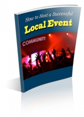 How to Host a Successful Local Event - PLR