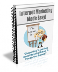 Internet Marketing Made Easy Newsletter - PLR