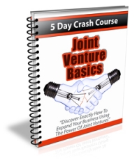 Joint Venture Basics PLR Newsletter Joint Venture Basics PLR Newsletter