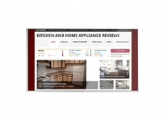 Kitchen and Home Appliance Review Website - PLR