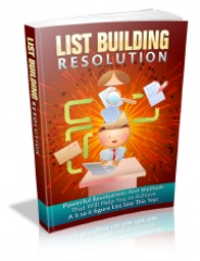 List Building Resolution List Building Resolution