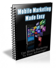 Mobile Marketing Made Easy PLR Newsletter Mobile Marketing Made Easy PLR Newsletter