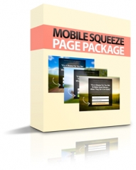 Mobile Squeeze Page Package - PLR