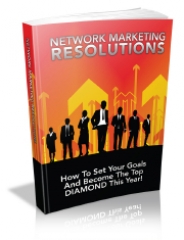 Network Marketing Resolutions