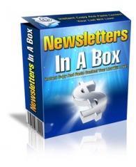 Newsletters In A Box - PLR