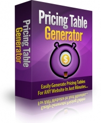 Pricing Table Generator Software Pricing Table Generator Software