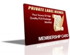 Private Label Niches - December 2013