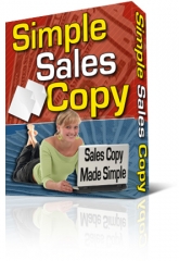 Simple Sales Copy - PLR Simple Sales Copy - PLR