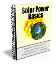 Solar Power Basics PLR Newsletter Solar Power Basics PLR Newsletter
