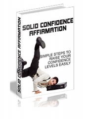 Solid Confidence Affirmation Solid Confidence Affirmation