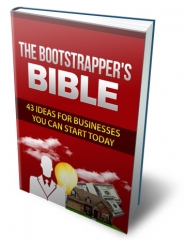 The Bootstrappers Bible The Bootstrappers Bible