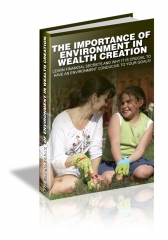 The Importance Of Environment In Wealth Creation - PLR