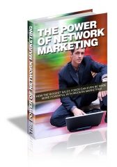 The Power Of Network Marketing - PLR