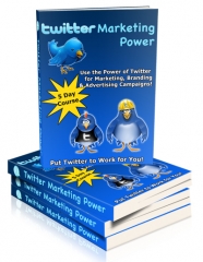 Twitter Marketing Power - PLR Twitter Marketing Power - PLR