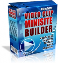 Video Clip Minisite Builder - MRR (PLR Feb 11th) Included Video Clip Minisite Builder - MRR (PLR Feb 11th) Included