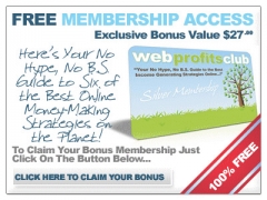 Web Profits Club - Silver Membership Web Profits Club - Silver Membership