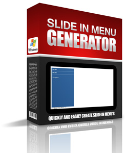 Slide In Menu Generator - Master Resell Rights, Private Label Rights ...